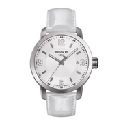 Tissot Prc 200 T055.410.16.017.00 - cinturino e quadrante bianco - cassa acciaio